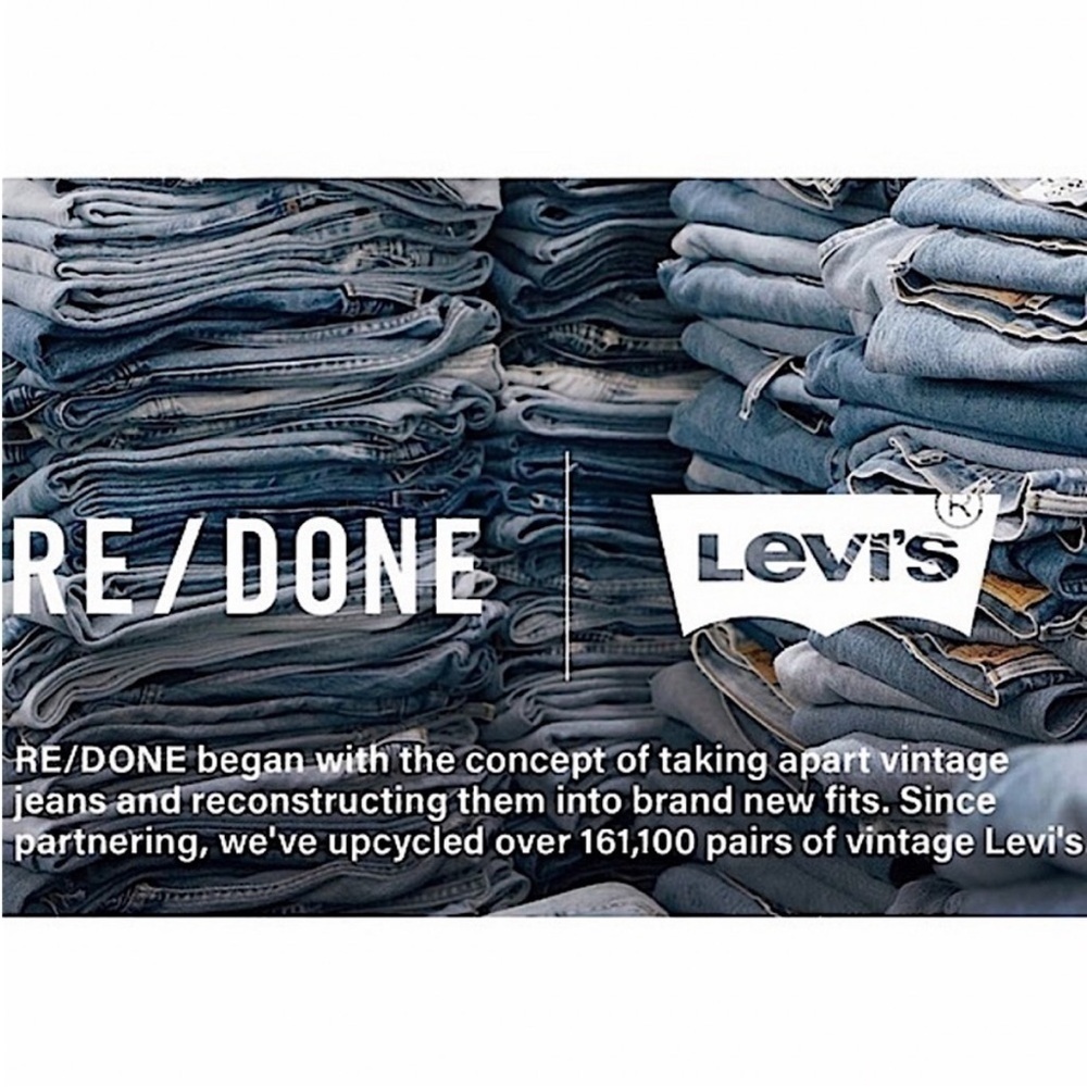 Re/Done Levi’s Patchwork Cutoffs. Size: 27 - image 6